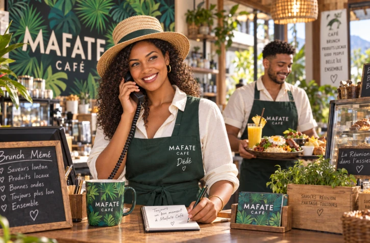 Avec DÉDÉ, "in’ moune virtuel", le Mafate Café invite l’intelligence artificielle à votre brunch créole
