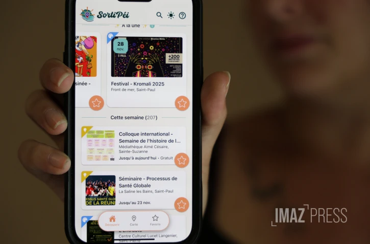 application de sorties