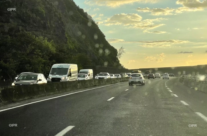 embouteillages route du littoral 10 mars