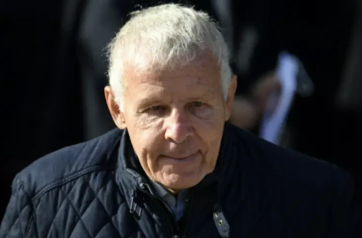 L'ancien présentateur Patrick Poivre d'Arvor le 13 octobre 2021 à Paris ( AFP / Alain JOCARD )