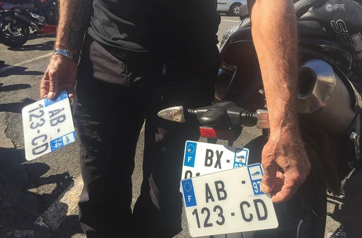 Manifestation des motards