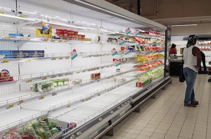 GJ Pénurie magasins