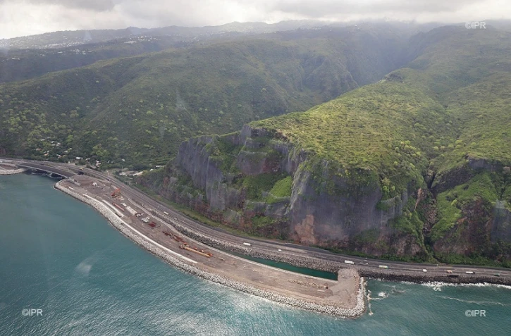 travaux route du littoral 