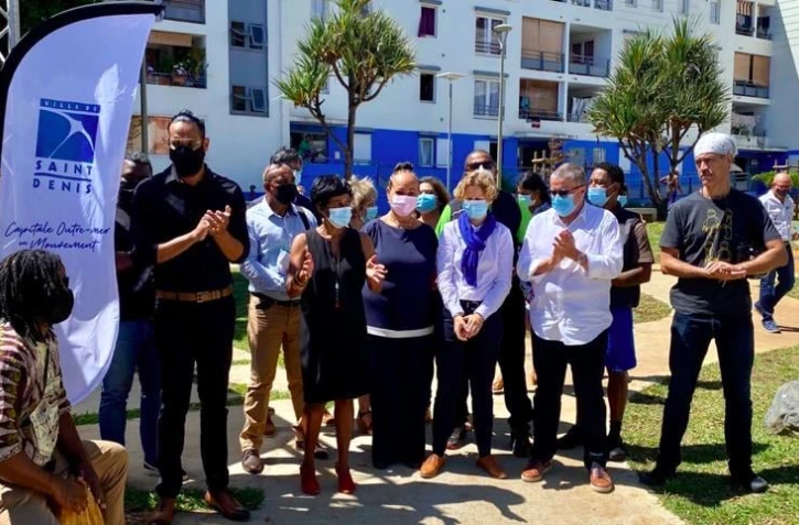 Inauguration du jardin Merencienne