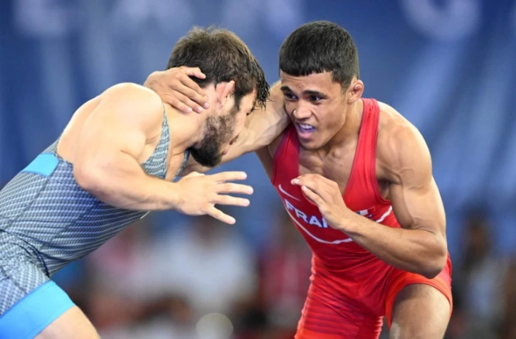 Valentin Damour lutteur réunionnais