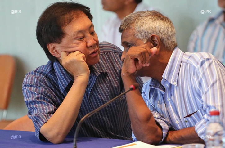 Joseph Sinimalé et Thien Ah Koon