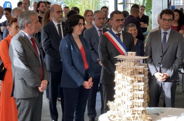 Visite de la Ministre de la Culture au Port