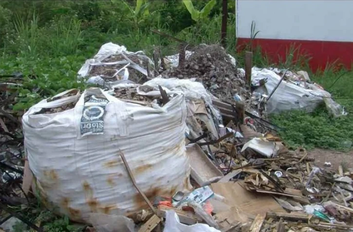 6 tonnes de piles abandonnées à Longoni