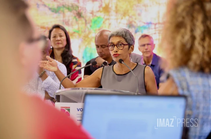 Voeux à la presse d'Ericka Bareigts