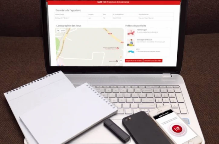 Application mobile 112 gestes de secours