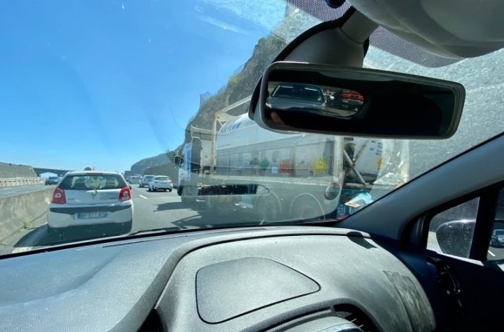 embouteillages route du littoral 3 décembre