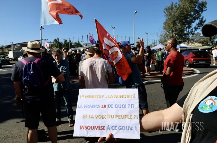 Saint-Pierre : une manifestation pour dénoncer la nomination de Michel Barnier