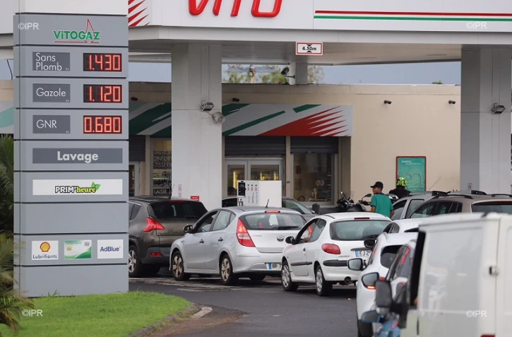 Ruée vers les stations services janvier 2018