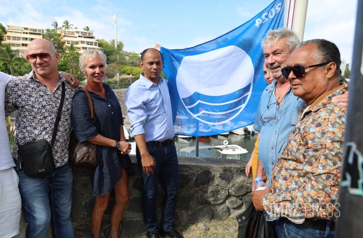 Pavillon bleu à Saint-Gilles