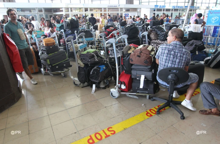 passagers aéroport