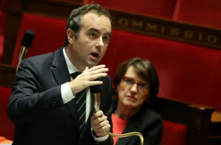 Le Premier ministre français, Sébastien Lecornu, à l'Assemblée nationale, à Paris, le 14 janvier 2026 ( AFP / Alain JOCARD )