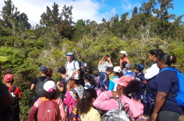 PREN, sortie scolaire parc national de La Réunion