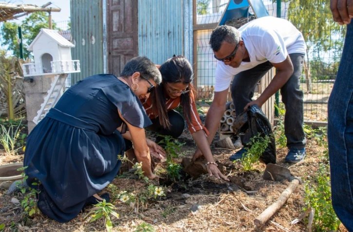 La déchèterie en fête à La Marine