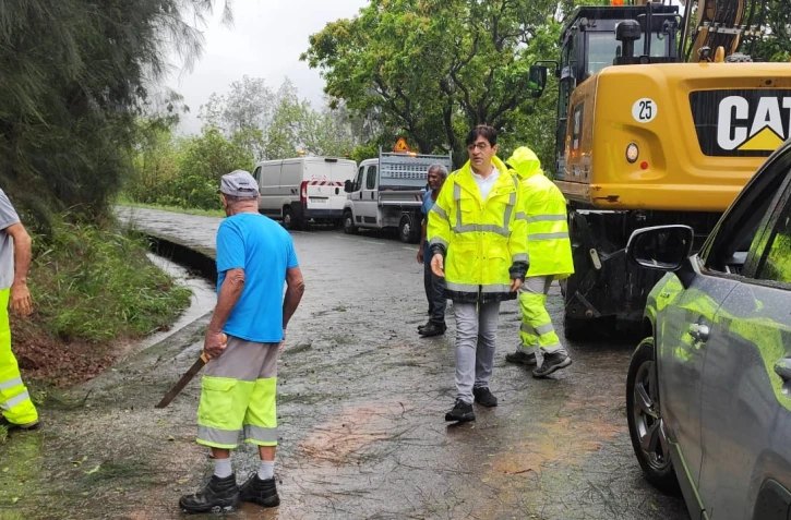 L'Entre-Deux sur le terrain après le cyclone