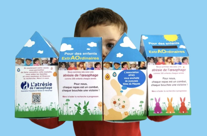 Les "Tirelires extrAOrdinaires", une opération solidaire pour soutenir les enfants atteints d’atrésie de l’œsophage