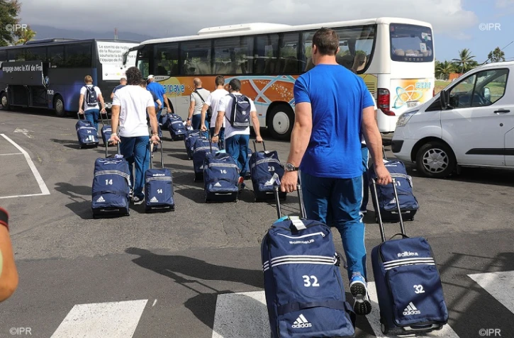 Le XV de France à la Réunion