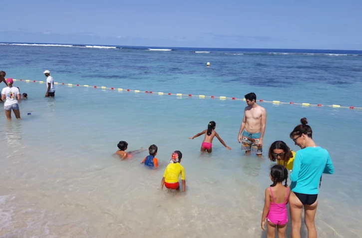 Cours de natation à Saint-Paul
