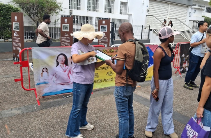 Saint-Denis : une mobilisation pour dénoncer les ingérences du Parti communiste chinois et soutenir Chen Binggui