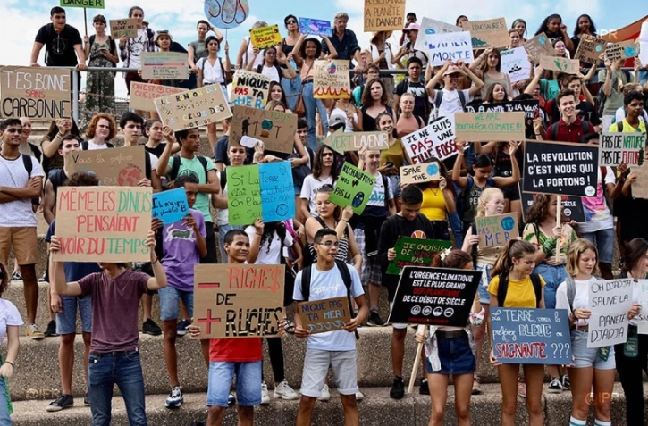 Saint-Gilles - Les jeunes marchent pour le climat