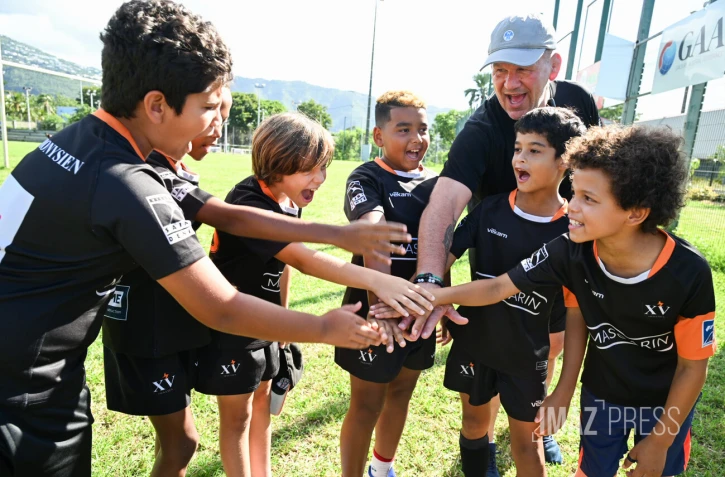 Rugby : Christian Califano et Xavier Garbajosa, deux anciens internationaux au contact de la relève réunionnaise