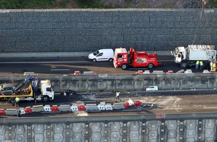 Accident route du littoral