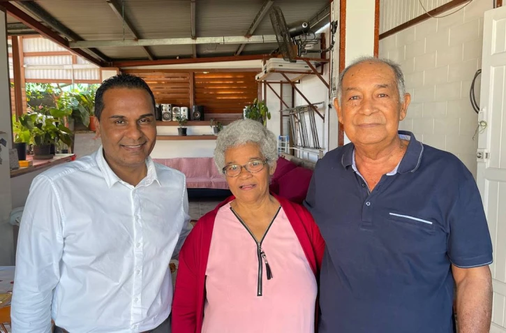 Saint-Leu : les époux Élodie fêtent leurs noces d'or