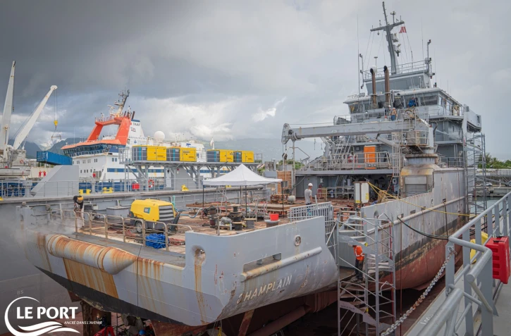 Le Port : le dock flottant Titan entre en service