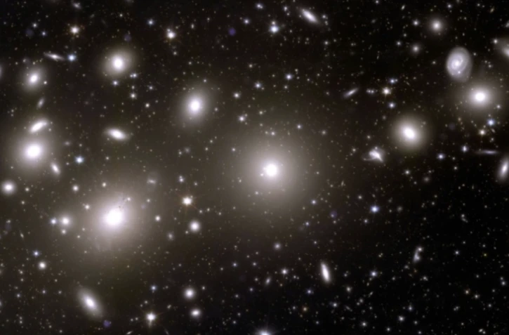 L'amas de Persée prise par le télescope statial Euclid et publiée le 2 novembre 2023 par l'Agence spatiale européenne (ESA) ( ESA/Euclid/Euclid Consortium/NASA / Handout )