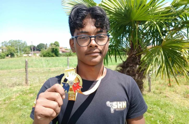 Saint-Joseph : Shiven Tourville sacré champion de France de lutte adaptée