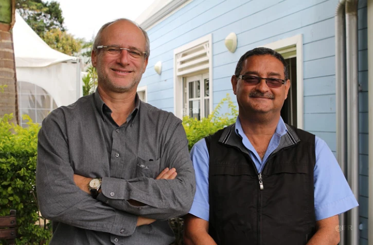 Jean-Louis Grandvaux et Robert Nativel