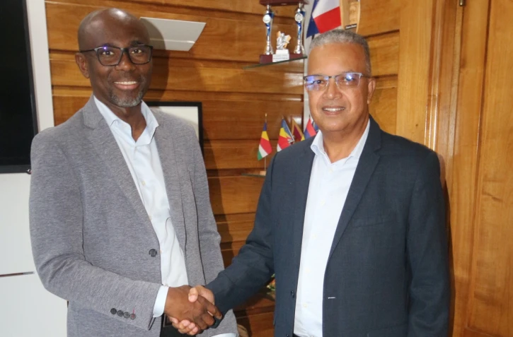 Cyrille Melchior reçoit le Président du Département de Mayotte