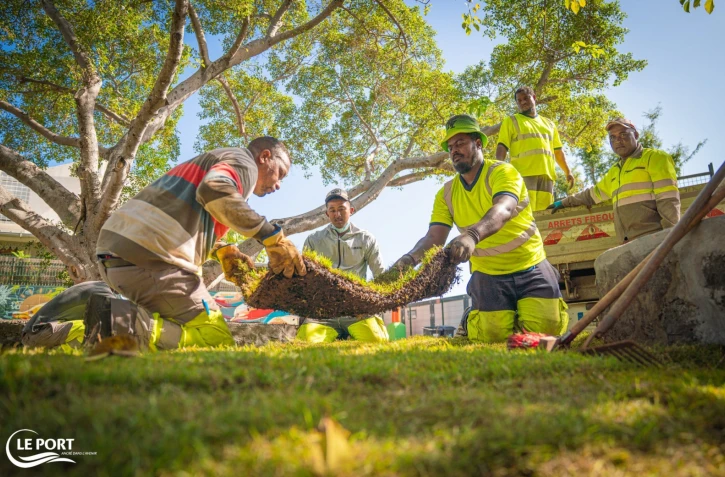 Le Port : travaux de sécurisation à l’école Francis-Rivière