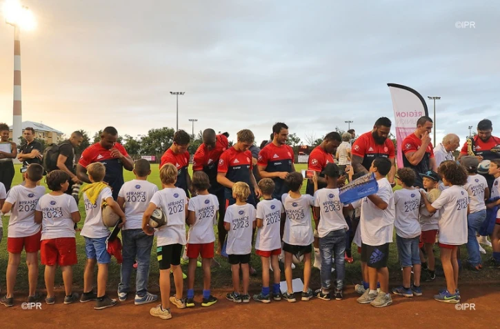 Saint-Denis - Dernier show des stars du ballon ovale à La Redoute