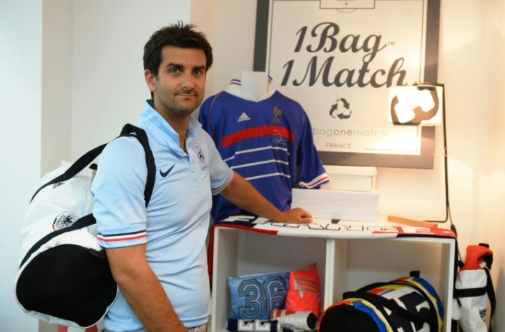 Alexandre Shettle, fondateur de la start-up 1Bag1Match, le 26 juillet 2016 à Paris