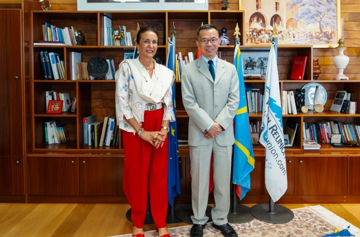 Huguette Bello et Lu Shaye