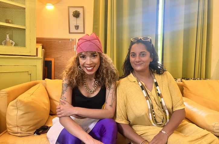 Maya Kamaty et Flavia Coelho