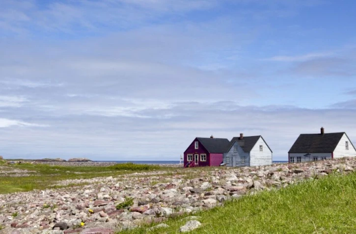 Saint-Pierre-et-Miquelon, à l'est du Canada, compte quelques milliers d'habitants seulement. AFP/Chantal Briand