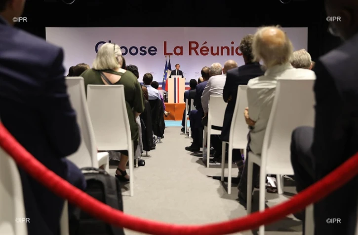 Emmanuel Macron à la Nordev le 23 octobre 2019