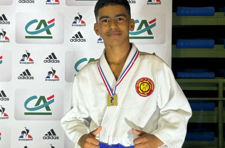 Noa MIRANVILLE judoka médaillé france minimes