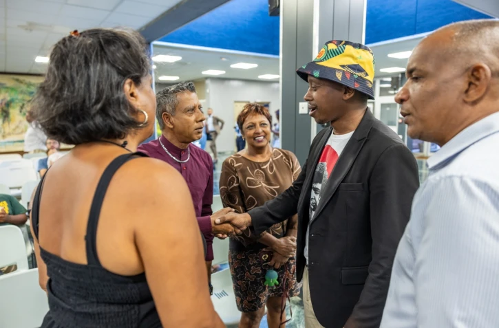 Délégation sud-africaine à Saint-Denis