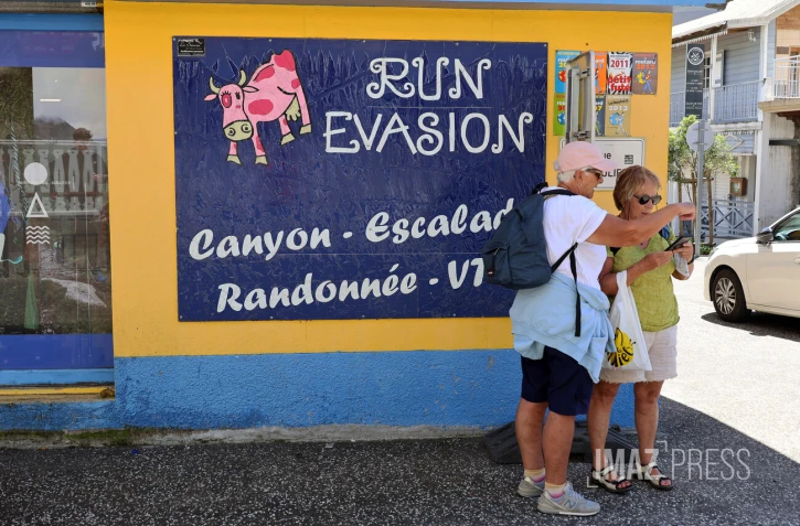 touristes à cilaos