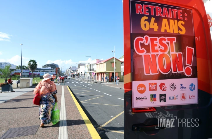 Saint-Denis - Manifestation contre la réforme des retraites
