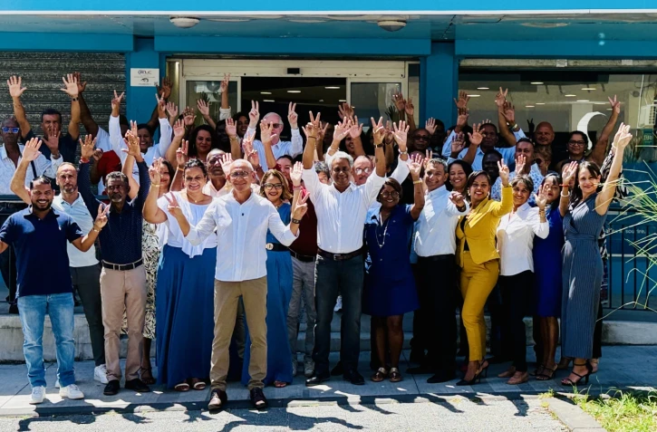 Présentation des 47 colistiers de la liste "Saint-André, Horizon 2032"