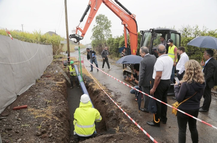 Travaux : 373 hectares supplémentaires irrigués à Mont-vert et à Anse les Hauts 
