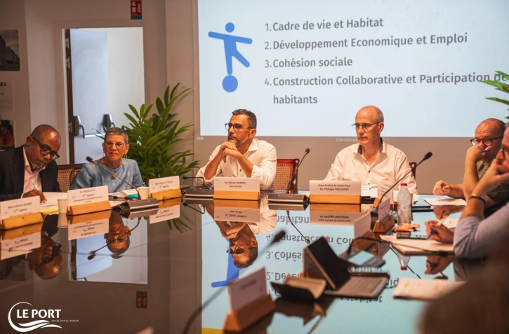 Le Port : Revue de projet pour le nouveau Contrat de Ville 